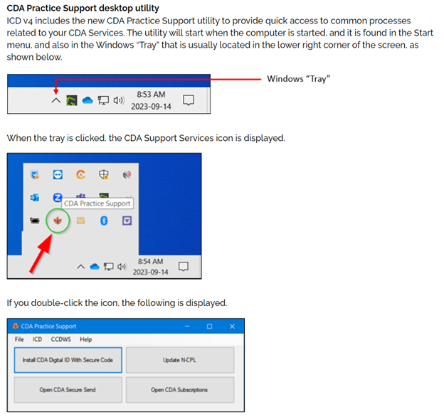 windows system tray