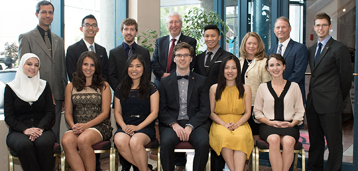 Dental students group photo