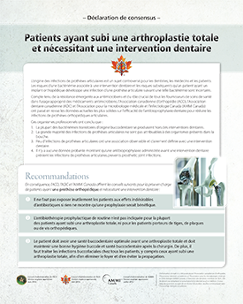 Dental Patients with Total Joint Replacement