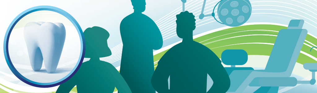 Team standing in a group